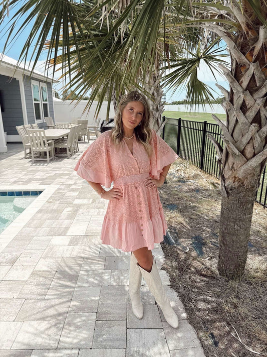 Lace Mini Dress